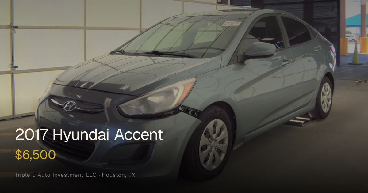 2017 Hyundai Accent